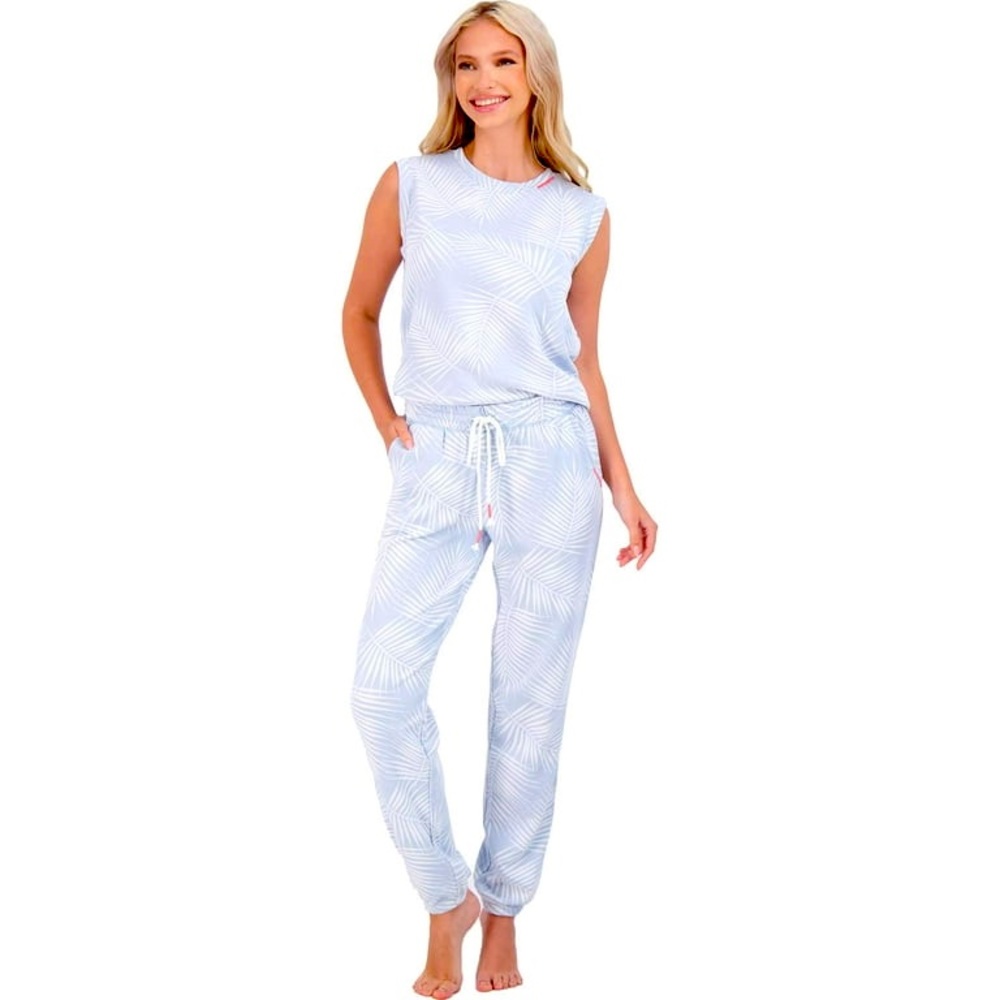 PJ Salvage Tropical Print pajama pants